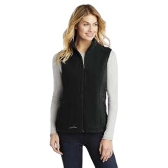 Eddie Bauer Women's Full Zip Fleece Vest, Size XL - Picture 1 of 12